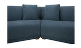 Fraser 2 Piece Modular Sofa Deep Blue