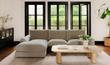Berga Sectional Left Pebble