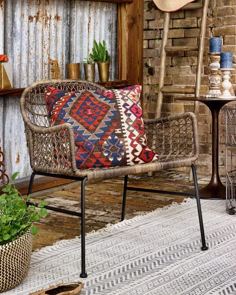 Bandera Outdoor Woven Club Chair