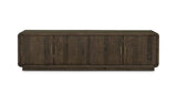 Monterey Media Cabinet Aged Brown