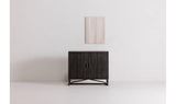 Sierra 2 Door Cabinet Black