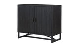 Sierra 2 Door Cabinet Black