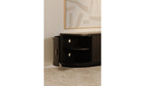 Nicola Media Cabinet Black