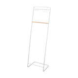 Coat Rack with Hat Storage (66" H)  - Steel + Wood