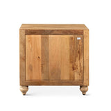 Taj 28" Three Drawer Nightstand in Whitewash