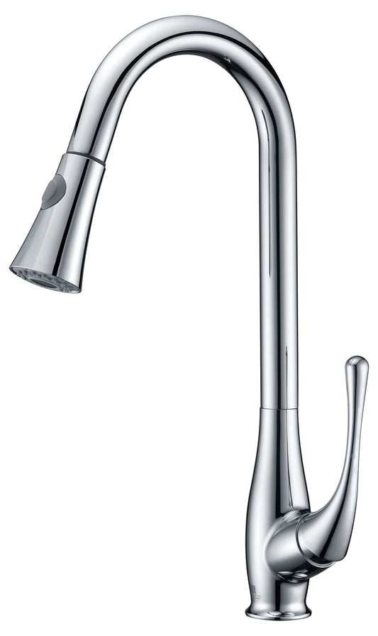 Singer Series Single-Handle Pull-Down Sprayer Kitchen Faucet