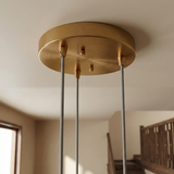 Gala Pendant Lamp - Bronze and Clear