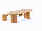 Round Dining Set - The Gathering