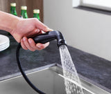 Highland Single-Handle Standard Kitchen Faucet with Side Sprayer in Oil Rubbed Bronze