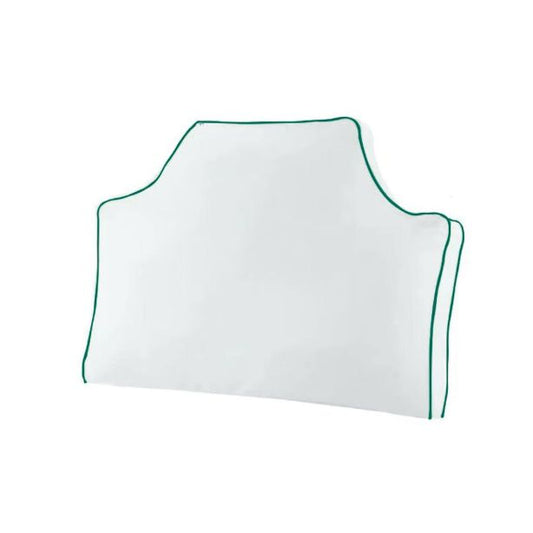 Cotton Cover Foam Headboard In Embroidery Border
