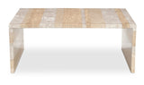 Rosa Coffee Table Multicolor Marble