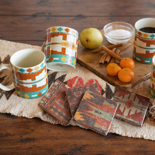 Aztec Coaster, Set of 4