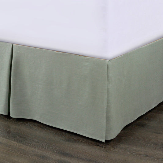Hera Washed Linen Tailored Bed Skirt