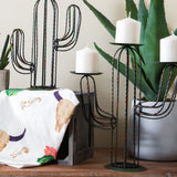 Cactus 3-Pillar Candle Holder