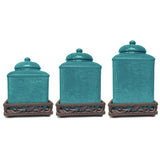 Savannah Canister & Base Set