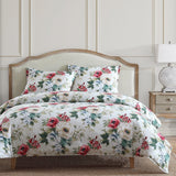 Peony Washed Linen Bedding Set