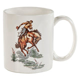 Ranch Life Bronco Mug, Set of 4