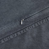 Stonewashed Cotton Canvas Duvet Cover Set