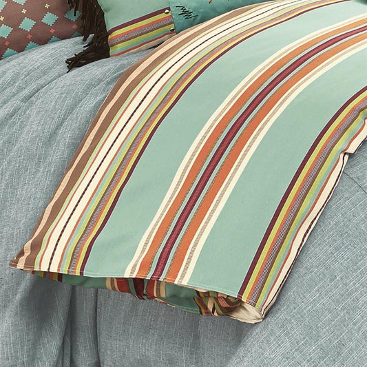 Serape Southwestern Striped Duvet Cover, King