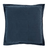 Stonewashed Cotton Canvas Euro Sham