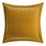 Stella Faux Silk Velvet Flanged Euro Sham