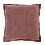 Stonewashed Cotton Canvas Euro Sham