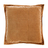 Stonewashed Cotton Canvas Euro Sham