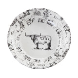 Ranch Life 14PC Melamine Dinnerware Set