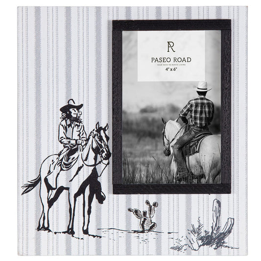 Ranch Life Cowgirl Picture Frame