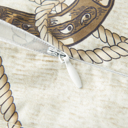 Pierre Equestrian Cotton Sateen Euro Sham