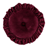 Stella Faux Silk Velvet Round Pillow