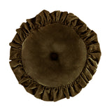 Stella Faux Silk Velvet Round Pillow
