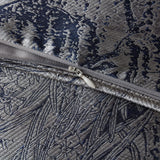 Pastoral Jacquard Lumbar Decorative Pillow