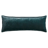 Stella Faux Silk Velvet Long Lumbar Pillow