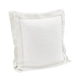 Double Flanged Washed Linen Pillow