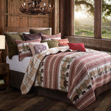 Bear Trail Reversible Quilt Set, Full/Queen