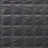 Stella Faux Silk Velvet Double Box Stitch Quilt Set