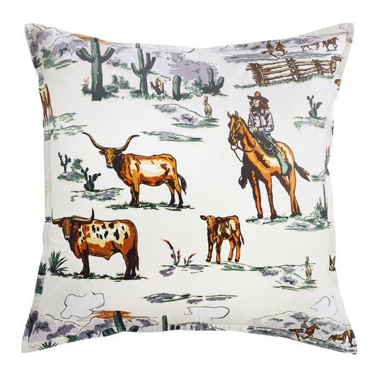 Ranch Life Euro Sham