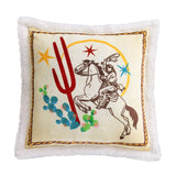 Western Adventure Campfire Sherpa Throw