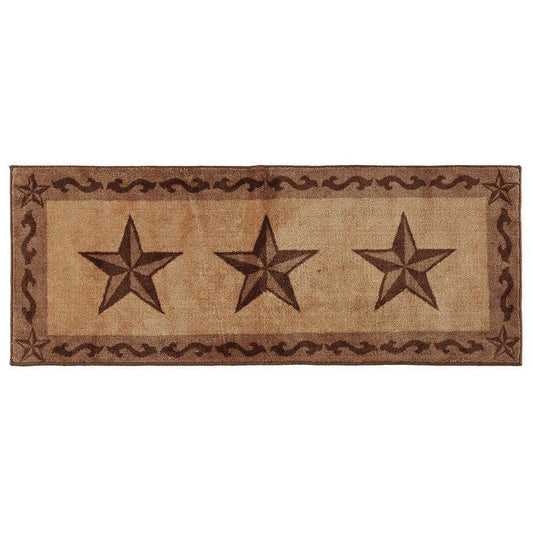 3-Star Scroll Motif Rug