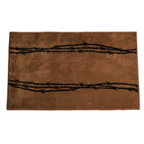 Barbwire Print Rug