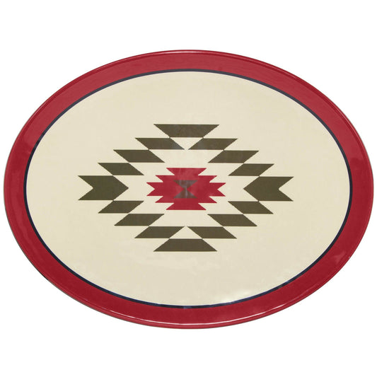 Aztec Bear Melamine Serving Platter