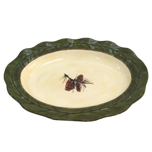 Pine Cone Serving Platter