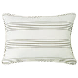 Prescott Stripe Pillow Sham, Queen, Taupe