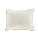 Stella Faux Silk Velvet Pintuck Pillow Sham
