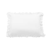Lily Washed Linen Ruffled Pillow Sham