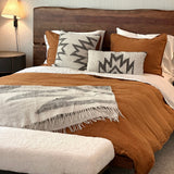 Maguey 100% Wool Handwoven Throw Blanket