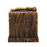 Antler & Tree Bark Tissue Box Cover
