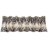 Chalet Aztec Cream & Taupe Kitchen Valance