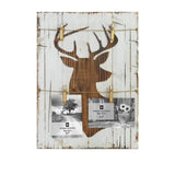 Deer Bust Picture Holder w/ Bullet Clothes Pins